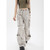 High-Rise Cargo Pants Woman's High Rise Waist Vintage Straight Baggy Streetwear Multi-pocket Y2K Drawstring Wide Leg Gray / Grey Trousers Trend for Woman High-Rise Cargo Pants Woman's High Rise Waist Vintage Straight Baggy Streetwear Multi-pocket Y2K Drawstring Wide Leg Gray / Grey Trousers Trend for Woman