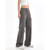 Wide Leg High-Rise Cargo Pants Women’s Vintage High Rise Waist Gray / Grey Baggy Mopping Street Casual Straight Pants Trousers for Woman Wide Leg High-Rise Cargo Pants Women’s Vintage High Rise Waist Gray / Grey Baggy Mopping Street Casual Straight Pants Trousers for Woman