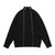 Mockneck Cardigan Men’s Korean Half Turtleneck Sweater Men Long-sleeve Double Zipper Up Sweaters Black Knitted Tops Cardigans for Man