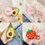 Fruit AirPods 1 2 Case Cover   Avocado Peach Strawberry Wireless Earphone Cover Silicone Earphone Protective Case for Apple Accessories Fruit AirPods 1 2 Case Cover   Avocado Peach Strawberry Wireless Earphone Cover Silicone Earphone Protective Case for Apple Accessories