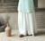 Wide Leg Pants in Cotton-Linen