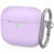 AirPods 3 Earphone Cover Case with Keychain  For Apple Silicone Wireless Bluetooth Protective Cases Accessories in Purple AirPods 3 Earphone Cover Case with Keychain  For Apple Silicone Wireless Bluetooth Protective Cases Accessories in Purple