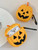 Pumpkin AirPods 1 2 Case Cover  Cute All Souls Saints' Day Gift Silicone Earphone Protective Covers Box Trending for Apple Halloween