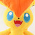 Victini Plush Toys Soft Doll 30cm  Japanese Anime Stuffed Animals Cartoon Dolls Gifts Japan Toy For Children Detail