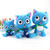 Fairy Tail Happy Cat with Fish Soft Plush Doll 17-30cm
