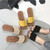 Anti-Slip Flat Heel Leather Sandals