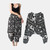 Wide Leg Boho Pants Unisex Anywear Mens Women’s Bohemia Dance Pants Big Crotch Trousers Wide-Leg Loose Version Couple Pant Ethnic Bohemian Trousers For Man Woman in elephant print