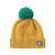 Beanie Hat  Unisex Anywear Mens Women’s Winter Thick Warm Skullies Knitted Letter Cap Outdoor Headwear Caps Ribbed Bobble Hats for Man woman in Mustard Yellow