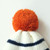 Pompom Beanies Hat  unisex Anywear Mens Women’s Knitted Skullies Casual Cap Preppy Sailor Chef Tomato Crew Style Thick Warm Spell Striped Beanie Caps Hats for Man Woman in White Color