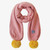 Anywear Soft Knit Bobble Scarf  Lovely  Unisex Mens Women’s Winter Warm Knitted Ball Spell Color Scarves for Man Woman in Pink Anywear Soft Knit Bobble Scarf  Lovely  Unisex Mens Women’s Winter Warm Knitted Ball Spell Color Scarves for Man Woman in Pink