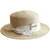 Flat-Top Straw Hat  Women's Japanese Mix Color with Lovely Bowknot Fashion Outing Sun Hats Beach Casual Japan Style Hats Headwear for Woman in Beige