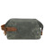 Oil Wax Canvas Clutch Bag  Unisex Anywear Mens Women’s Retro Style Top Layer Cowhide Toiletry Cosmetics Fashion Wrist Bags for Man Woman Trendy in Blue Oil Wax Canvas Clutch Bag  Unisex Anywear Mens Women’s Retro Style Top Layer Cowhide Toiletry Cosmetics Fashion Wrist Bags for Man Woman Trendy in Blue