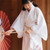 Traditional V-Neck Bathrobe Kimono  Women’s White Outer Garment Costume Girl Long Dress Japanese Kimonos Trendy for Woman Party Flower Japan Waistband Clothing Traditional V-Neck Bathrobe Kimono  Women’s White Outer Garment Costume Girl Long Dress Japanese Kimonos Trendy for Woman Party Flower Japan Waistband Clothing