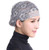 Bud Silk Skullies Muslim Headgear  Women’s Cotton blends Beanies Underscarf Under-scarf Hat Spring Autumn Pirate Turban Hats Islamic Buddha Buddhism Headwear For Woman in Gray / Grey