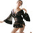 Japanese Short Lace Bathrobe Women’s Sexy Black Kimono Thin Uniform Outer Garment Lingerie Pajamas Loungewear for Woman Japanese Short Lace Bathrobe Women’s Sexy Black Kimono Thin Uniform Outer Garment Lingerie Pajamas Loungewear for Woman