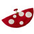 Mushroom Beret  Women’s Original Cute handmade red wool white felt Berets creative painter hat birthday gift hats Headwear Berets for Woman Mushroom Beret  Women’s Original Cute handmade red wool white felt Berets creative painter hat birthday gift hats Headwear Berets for Woman