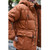 Polar Duck Down Jacket   Mens Winter Jackets Grey Down Thick Warm Parka Waterproof Windproof 90% Fleece Content Outerwear Plus Size Coats for Man in Orange