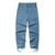 Loose Fit High Rise Jeans  Mens Denim Cargo Pants for Man in Blue Loose Fit High Rise Jeans  Mens Denim Cargo Pants for Man in Blue