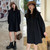 Doll-Collar Plaid Shirt Dress  Women’s Sweet Large Turn-Down Collar Pregnant Women Blouse Autumn Long Sleeve Loose Single-breasted Maternity Plaid Shirts Dresses Clothes for Woman in Black Doll-Collar Plaid Shirt Dress  Women’s Sweet Large Turn-Down Collar Pregnant Women Blouse Autumn Long Sleeve Loose Single-breasted Maternity Plaid Shirts Dresses Clothes for Woman in Black