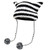 Little Devil Striped Hat  Women’s Y2K Beanie Ins Stripe Knitted Wool Pom Pom Cap Autumn and Winter Cute Cat Ears Pointed Pullover Beanies Hats Trends Headwear for Woman in Black White Little Devil Striped Hat  Women’s Y2K Beanie Ins Stripe Knitted Wool Pom Pom Cap Autumn and Winter Cute Cat Ears Pointed Pullover Beanies Hats Trends Headwear for Woman in Black White