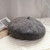French Woolen Beret in Dark Gray / Grey