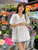 V-Neck Floral Top  Women’s Summer Sweet Loose Maternity Embroidery Blouse Short Sleeve V-Neck Fashion Pregnancy Floral Shirts Plus Size Pregnant Tops Trending for Woman in White V-Neck Floral Top  Women’s Summer Sweet Loose Maternity Embroidery Blouse Short Sleeve V-Neck Fashion Pregnancy Floral Shirts Plus Size Pregnant Tops Trending for Woman in White