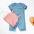 Baby Waffle Romper  Girls Sleeveless Jumpsuits Boys Short Sleeve Rompers Summer Clothes Solid Color Newborn Clothing 3-18 Months Overalls For Boy Girl in Blue Pink Baby Waffle Romper  Girls Sleeveless Jumpsuits Boys Short Sleeve Rompers Summer Clothes Solid Color Newborn Clothing 3-18 Months Overalls For Boy Girl in Blue Pink
