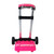 Kids Bag Cart Stroller   Boys Girls 3 Wheel Fold Pull Rod Bracket Roll Trolley kids School Bags easy climb the stairs Strollers Carts Getaway Vacation Holiday Trolleys in Red Pink