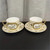 Bone China Coffee Set in yellow Bone China Coffee Set in yellow
