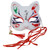 Japanese Kabuki Face Mask   Unisex Anywear Women’s Men’s Children’s Animal Cat Fox Demon Japan Small Bells Hand-Painted Cosplay Anime Masquerade Party Dress Up Half Masks with Tassels Trends for Man Woman Kids