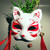 Japanese Kabuki Face Mask   Unisex Anywear Women’s Men’s Children’s Animal Cat Fox Demon Japan Small Bells Hand-Painted Cosplay Anime Masquerade Party Dress Up Half Masks with Tassels Styles for Man Woman Kids