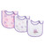 100% Cotton Baby Bibs 3-Piece