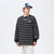 Stripe Sweater  Unisex Anywear Women’s Men's Japanese Autumn Round Neck Versatile Loose Couple Long Sleeve Top Oversized Crewneck Japan Sweaters for Man Woman Trendy in Black