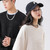 Japanese Crewneck Waffle Sweater   Genderful Unisex Anywear Women’s Mens Spring Autumn Men's Couple Casual Tops Hong Kong Style Loose Trend Round O-Neck Japan Plus Size Sweaters for Man Woman Trendy in Apricot Black Japanese Crewneck Waffle Sweater   Genderful Unisex Anywear Women’s Mens Spring Autumn Men's Couple Casual Tops Hong Kong Style Loose Trend Round O-Neck Japan Plus Size Sweaters for Man Woman Trendy in Apricot Black