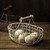 Vintage Metal Egg Storage Basket   Japanese Food Fruit Bread Organizer Holder Support Metalwork Home Kitchen Decor Japan Baskets Accessories Trendy in White Vintage Metal Egg Storage Basket   Japanese Food Fruit Bread Organizer Holder Support Metalwork Home Kitchen Decor Japan Baskets Accessories Trendy in White