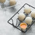 Metal Egg Organizer   Handmade Eggs Racks Cute Food Holder Support Rack Metalwork Kitchen Organizers Accessories in Black White