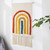 Boho Hanging Tapestry with Handmade Tassels  Dorm Hotel Bohemian Wall Hang 100% Cotton Cover Blanket Decor Fabric Home Stay Tapestries Decoration Trending Bohemia Accessories