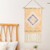 Boho Hanging Tapestry with Handmade Tassels  Dorm Hotel Bohemian Wall Hang 100% Cotton Cover Blanket Decor Fabric Home Stay Tapestries Decoration Trending Bohemia Accessories