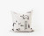 Animal Pattern Pillow Case  Nordic Geometric Marble Texture Pillowcase Cotton Linen Cushion Cover for Home Cafe Office Black White 45*45cm Covers