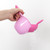 Bathing Bailer   Boy Girl Unisex Baby Cartoon Rabbit Bath Cap Toddler Shampoo Cup Children Baby Shower Spoon Bailers Child Washing Hair Cups Kids Bath Tool in trendy Pink