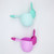 Bathing Bailer Cup   Boy Girl Unisex Cartoon Rabbit Bath Cap Toddler Children Baby  Shampoo Shower Spoon Bailers Child Washing Hair Cups Kids Bath Tool in trendy Green Pink