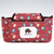 Baby Stroller Bag with Detachable Handbag Multifunctional Trolley Organizer Floral Print Unisex Boys Girls Pram Buggy Strollers Bags in trendy red