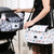 Baby Trolley Bag with Detachable Handbag Multifunctional Stroller Organizer Floral Print Pram Buggy Strollers Bags in bird animal floral flower trendy unisex boys girls Baby Trolley Bag with Detachable Handbag Multifunctional Stroller Organizer Floral Print Pram Buggy Strollers Bags in bird animal floral flower trendy unisex boys girls