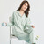 Maternity Cotton Nursing PJs  Women’s Spring Night Wear Nighties Clothes Sleepwear Breastfeeding Nightwear Pajamas Pregnancy Loungewear for Woman in green Maternity Cotton Nursing PJs  Women’s Spring Night Wear Nighties Clothes Sleepwear Breastfeeding Nightwear Pajamas Pregnancy Loungewear for Woman in green