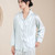 Satin Silk Maternity Nursing PJs   Women’s Pregnant Pajamas Set Long Sleeve Baby Breastfeeding Cardigan Tops + Adjustable Pants Pajama Nightwear Sleepwear for Woman in Trendy Blue Satin Silk Maternity Nursing PJs   Women’s Pregnant Pajamas Set Long Sleeve Baby Breastfeeding Cardigan Tops + Adjustable Pants Pajama Nightwear Sleepwear for Woman in Trendy Blue