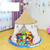 Kid Tent House  Unisex Portable Princess Castle 123*116cm Indian Lion Children Teepee Tents Play Baby Birthday Gift Trendy Kids Houses for Boy Girl Toys Kid Tent House  Unisex Portable Princess Castle 123*116cm Indian Lion Children Teepee Tents Play Baby Birthday Gift Trendy Kids Houses for Boy Girl Toys