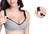 100% Cotton Maternity Seamless Breastfeeding Bra