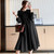 Maternity Dress  Women’s Autumn Korean Fashion Cotton Long Party Elegant A Line Slim Clothes for Pregnant Women Casual Plus SizePregnancy Korea Dresses for Woman in Black Maternity Dress  Women’s Autumn Korean Fashion Cotton Long Party Elegant A Line Slim Clothes for Pregnant Women Casual Plus SizePregnancy Korea Dresses for Woman in Black