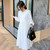 Crewneck Maternity Dress