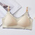 Wire-Free Push Up Nursing Bralette  Women’s Seamless Bra Latex Maternity Underwear Bras For Pregnant Women Intimate Breastfeeding Comfortable Bras In Beige Skin